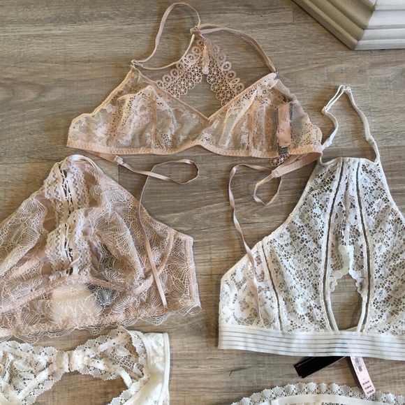 NWT 7 Victoria secret bralettes - Picture 2 of 5